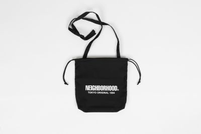 ネイバーフッド LOGO DRAWSTRING SHOULDER BAG NEIGHBORHOOD LOGO DRAWSTRING SHOULDER